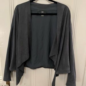 Tart Collection Blue Flowy Jacket, Size 1X